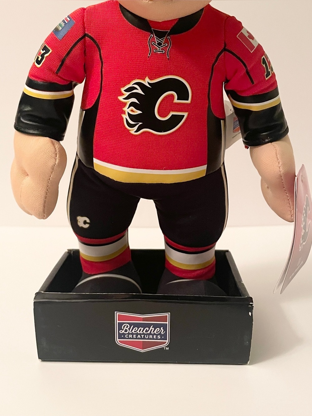 Bleacher Creatures NHL Calgary Flames Johnny Gaudreau 10" Plush Figure - Picture 3 of 15